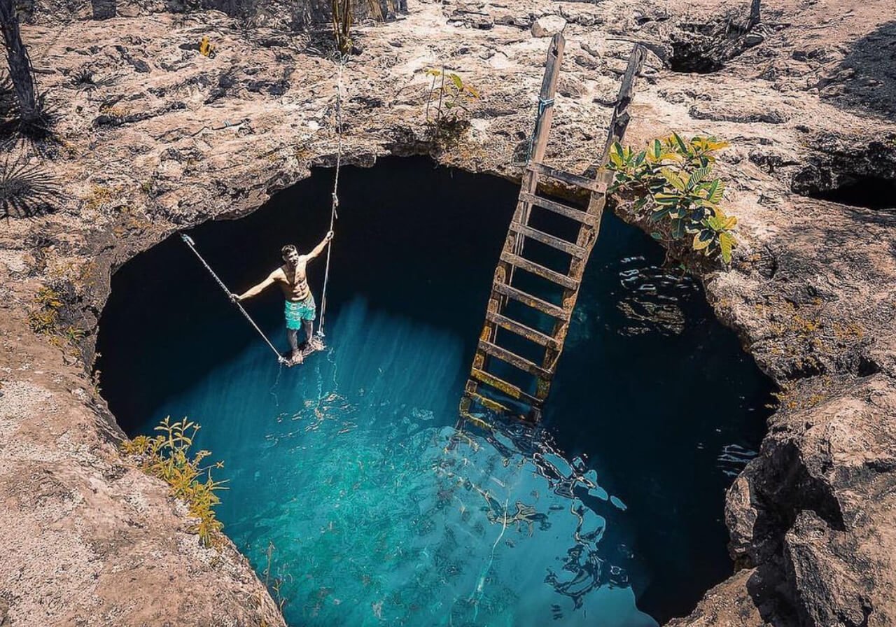 explor cenotes in tulum to avoid sargasso