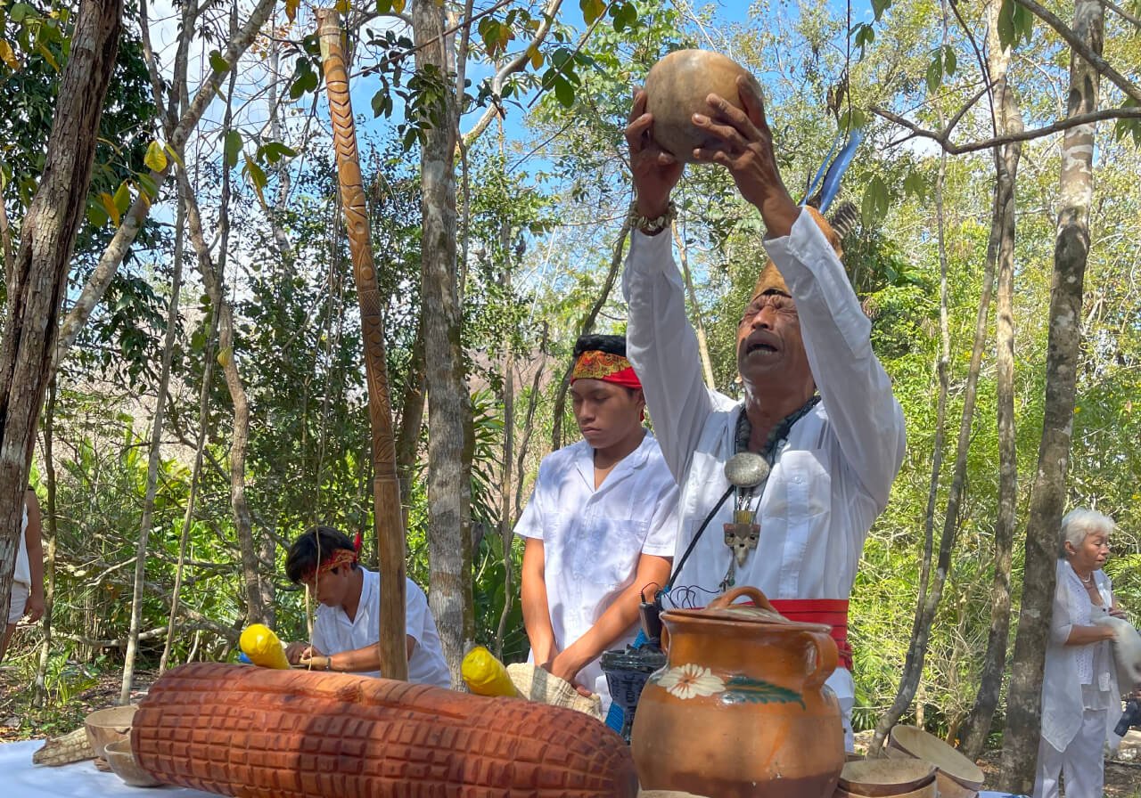 mayan blessing in the spring equinox