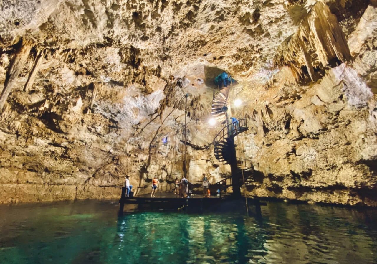 cenotes in coba, near