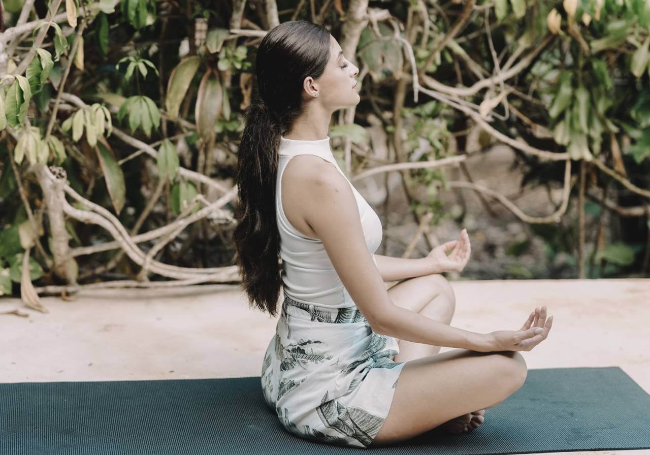 Meditation on the benefits of yoga