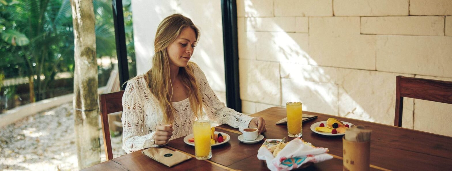 Continental breakfast at hotel